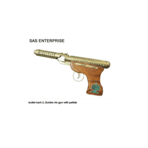 Bullet Mark 2 Golden with Black Handle